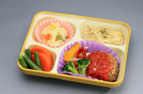 ハンバーグトマトソース